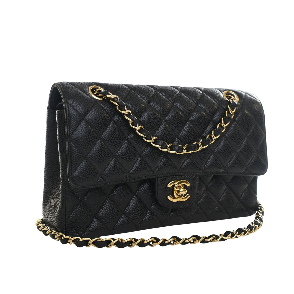 Chanel Medium Classic Caviar Double Flap