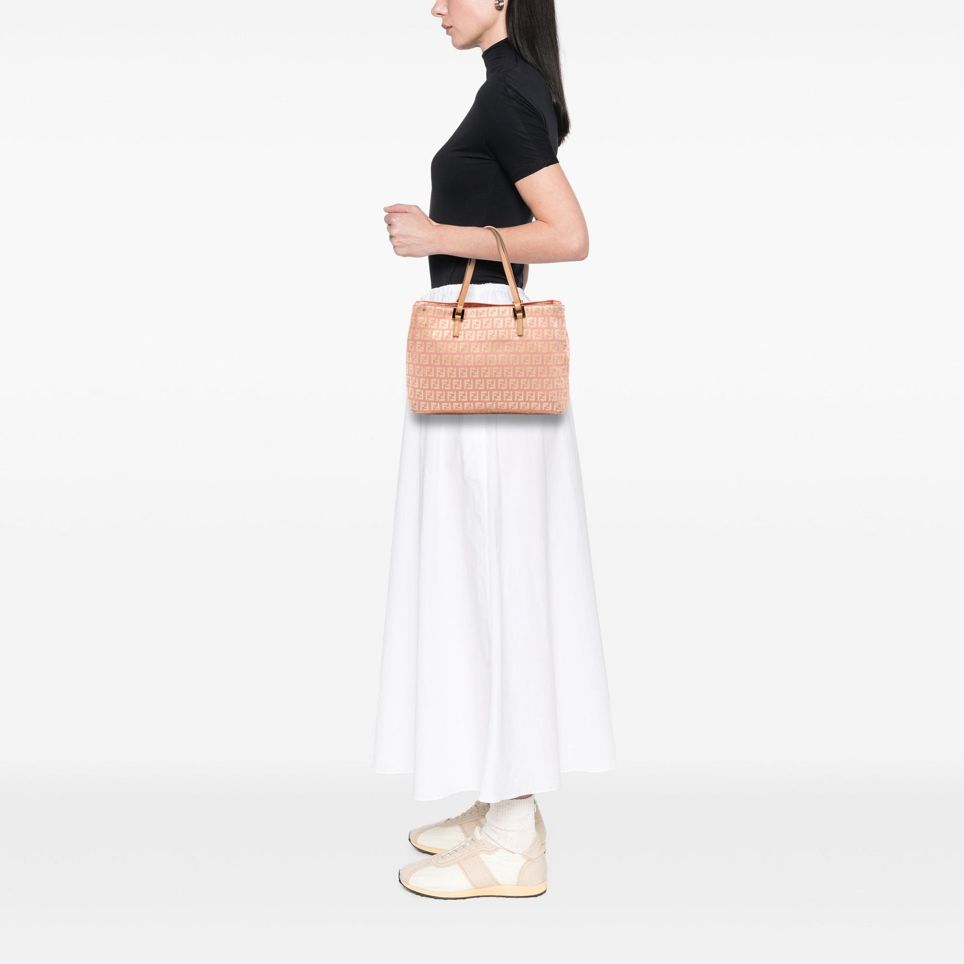 Fendi Zucchino Canvas Tote
