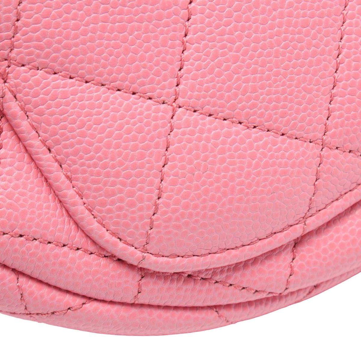 Chanel Mini Quilted Caviar CC Messenger Flap