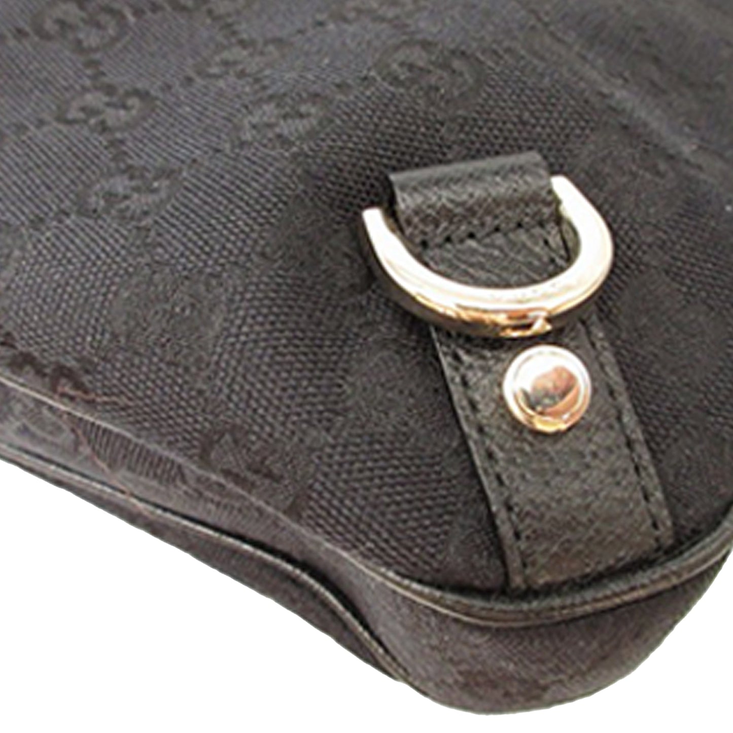 Gucci GG Canvas Abbey D Ring Shoulder Bag