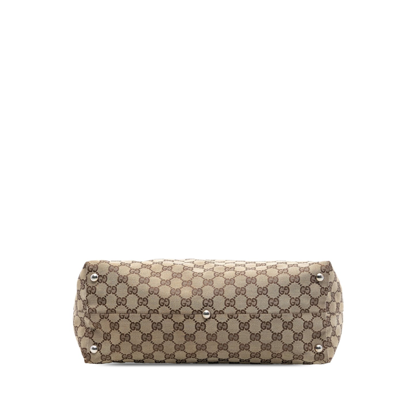 Gucci Medium GG Canvas Icon Bit Tote