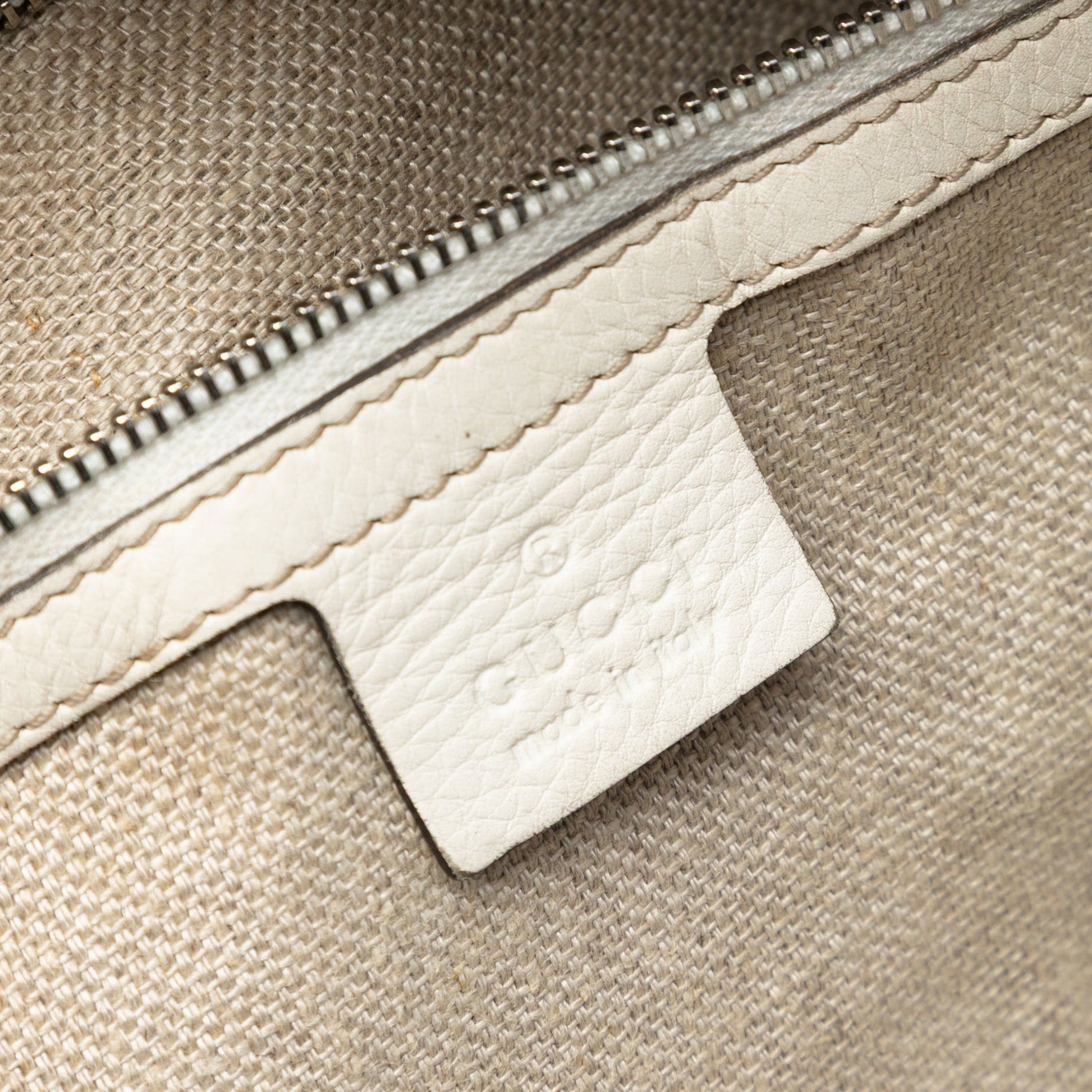 Gucci Medium GG Canvas Icon Bit Tote