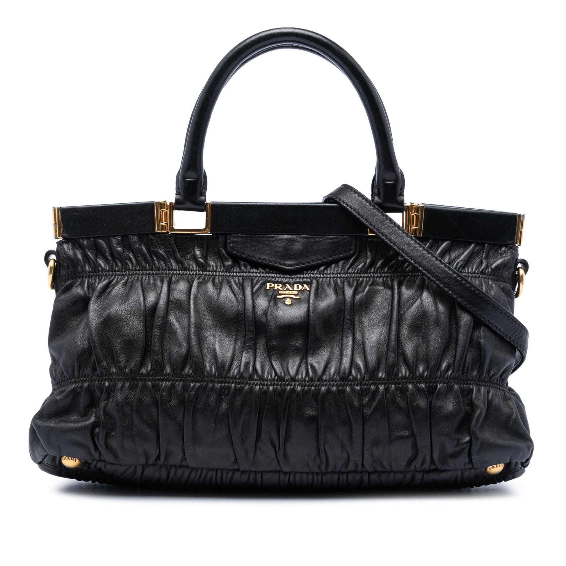 Prada Nappa Gaufre Satchel