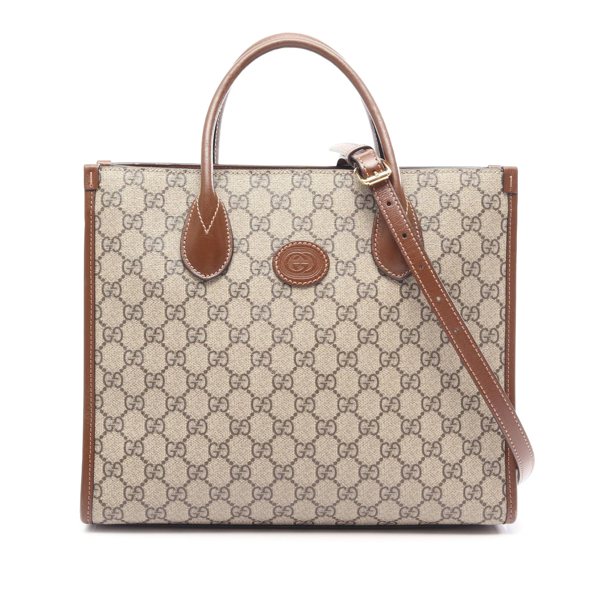 Gucci Small GG Supreme Interlocking G Tote