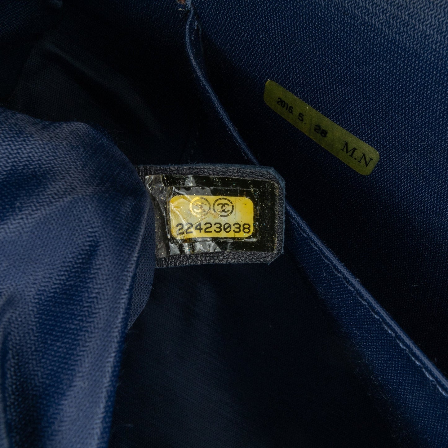 Chanel XXL Printed Canvas Airline Single Flap