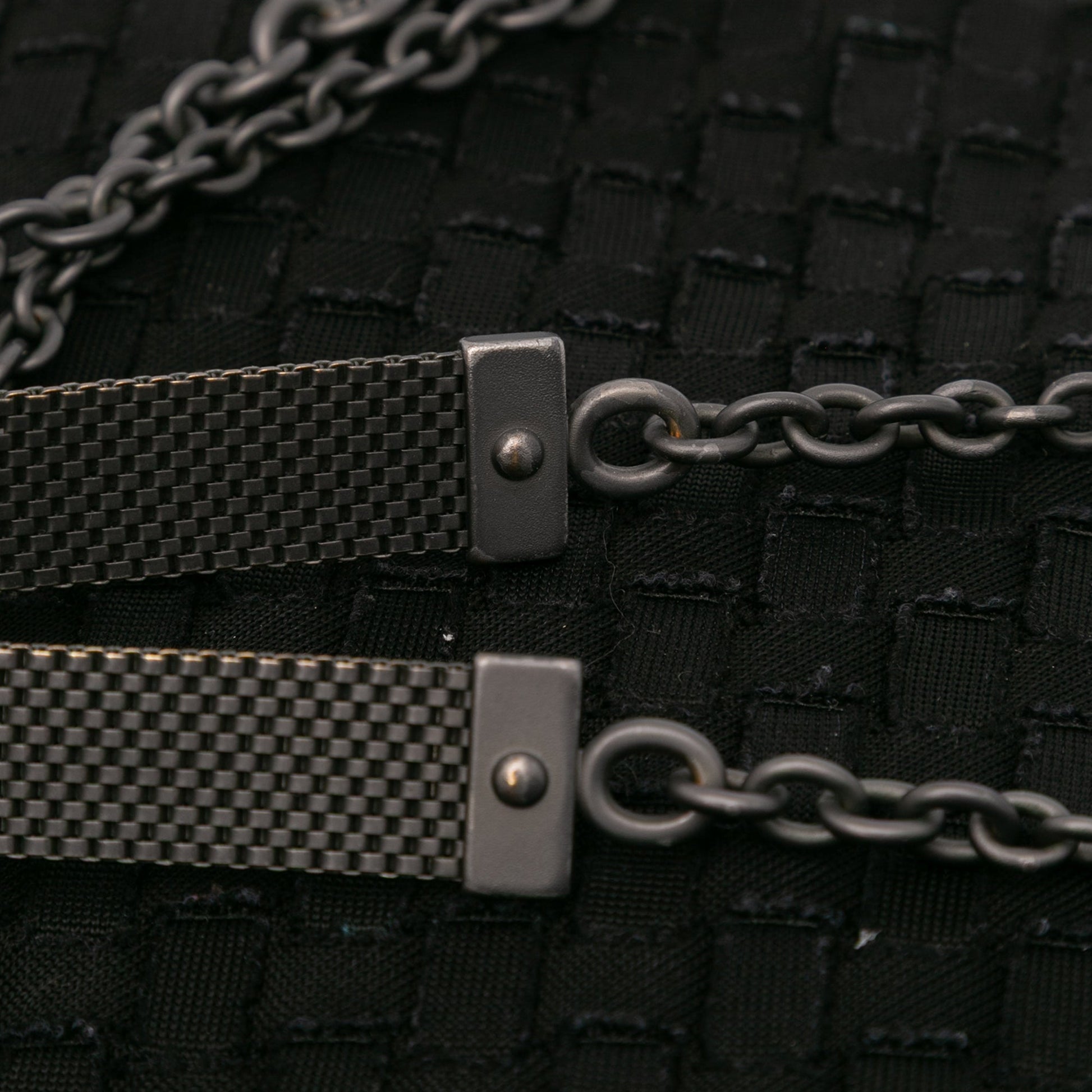 Bottega Veneta Grosgrain Intrecciato Duo Shoulder Bag