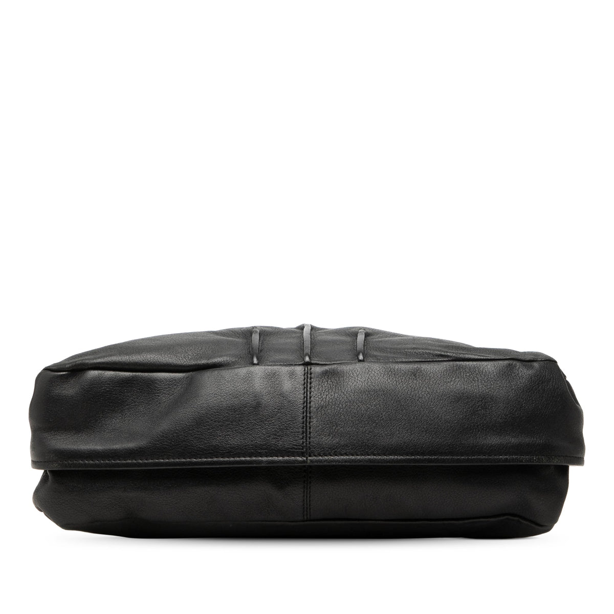 Chloé Grained Calfskin Margaret Satchel — Black