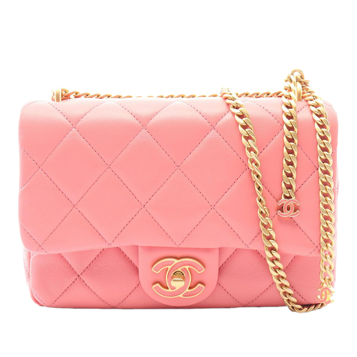 Chanel Small Lambskin Pending CC Flap