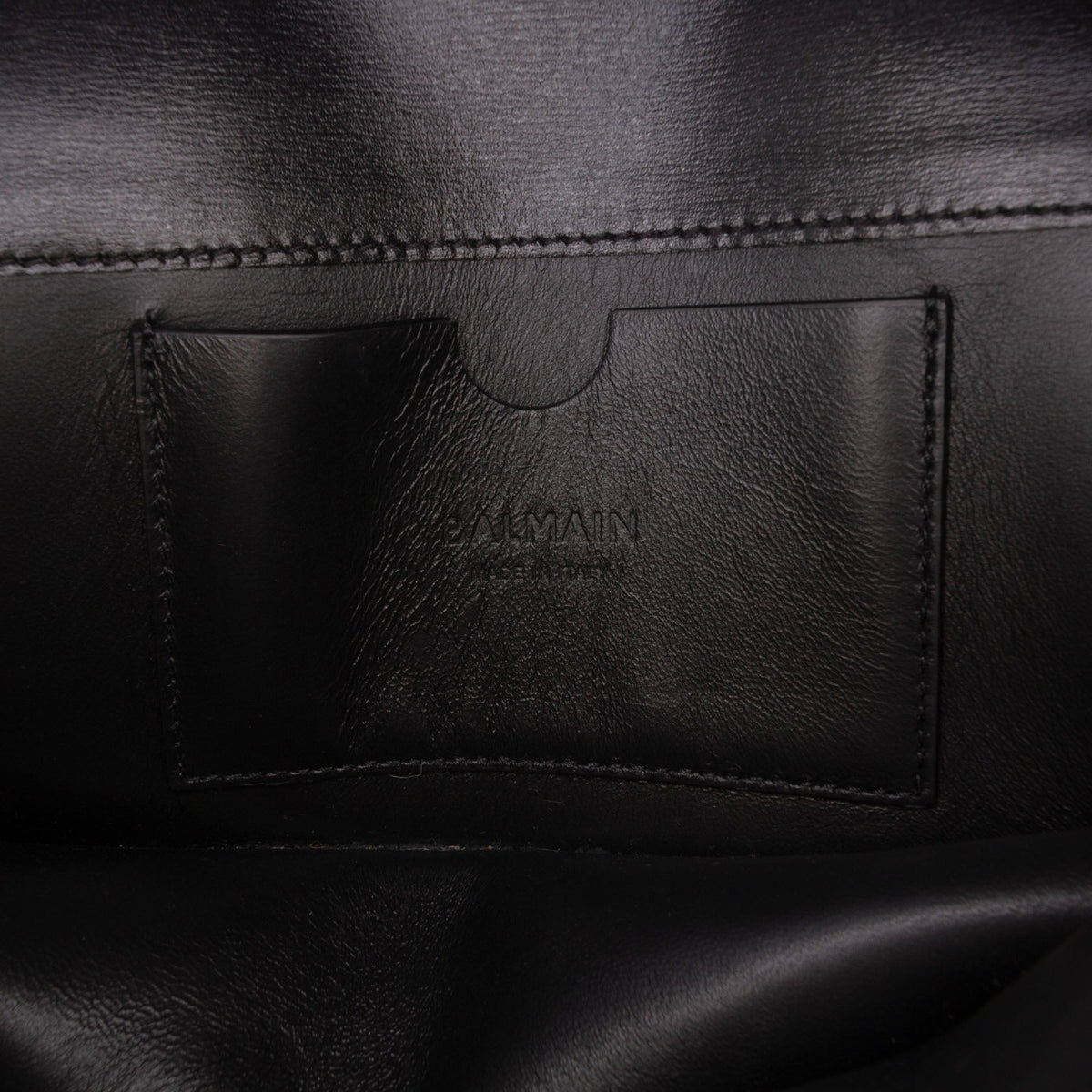 Balmain Mini Leather Trimmed Monogram Jacquard 1945 Heritage Crossbody