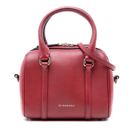 Burberry Small Leather Alchester Bowling Bag
