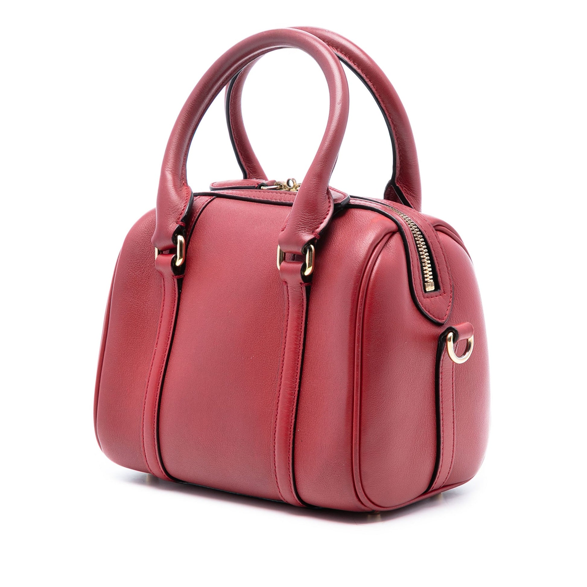 Burberry Small Leather Alchester Bowling Bag