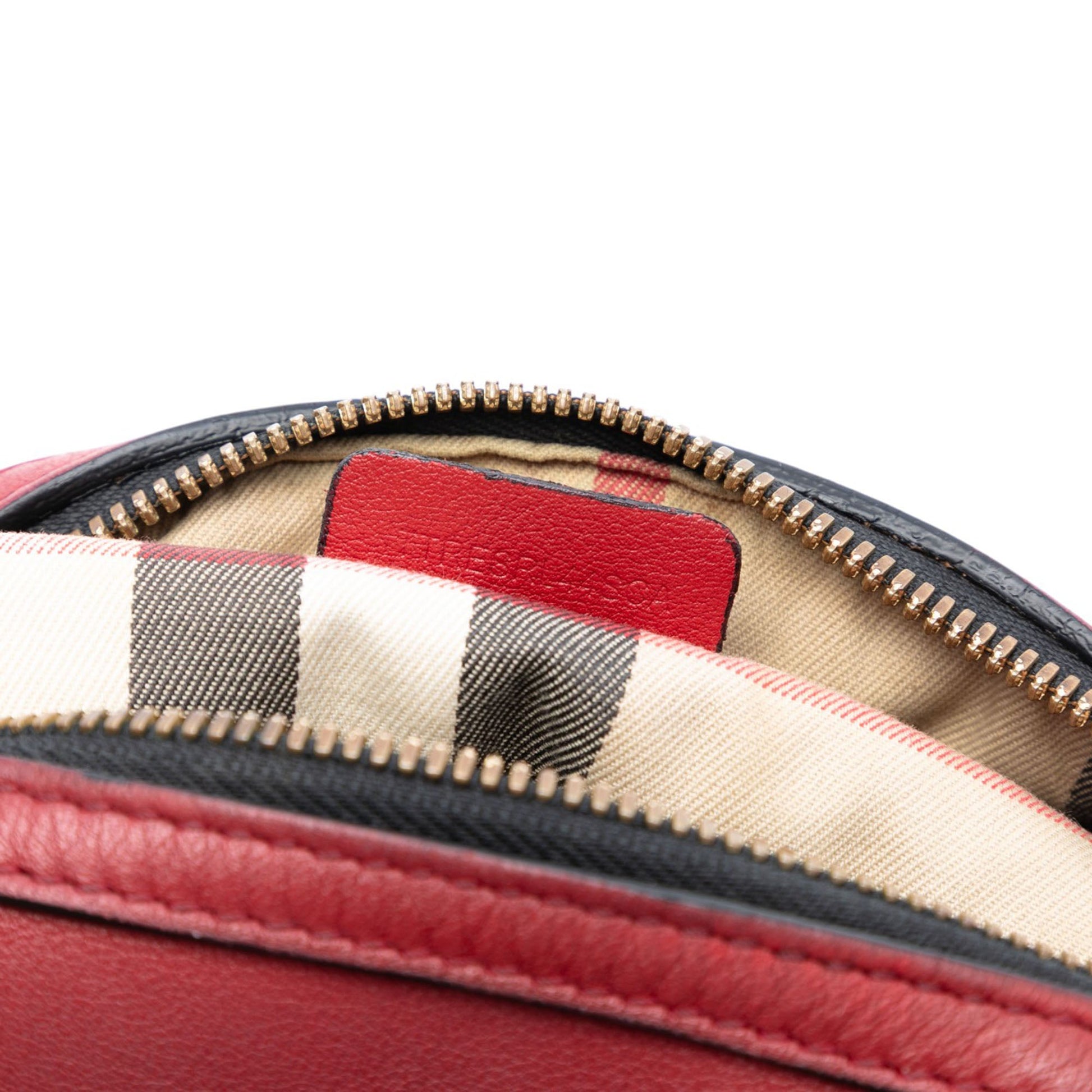 Burberry Small Leather Alchester Bowling Bag
