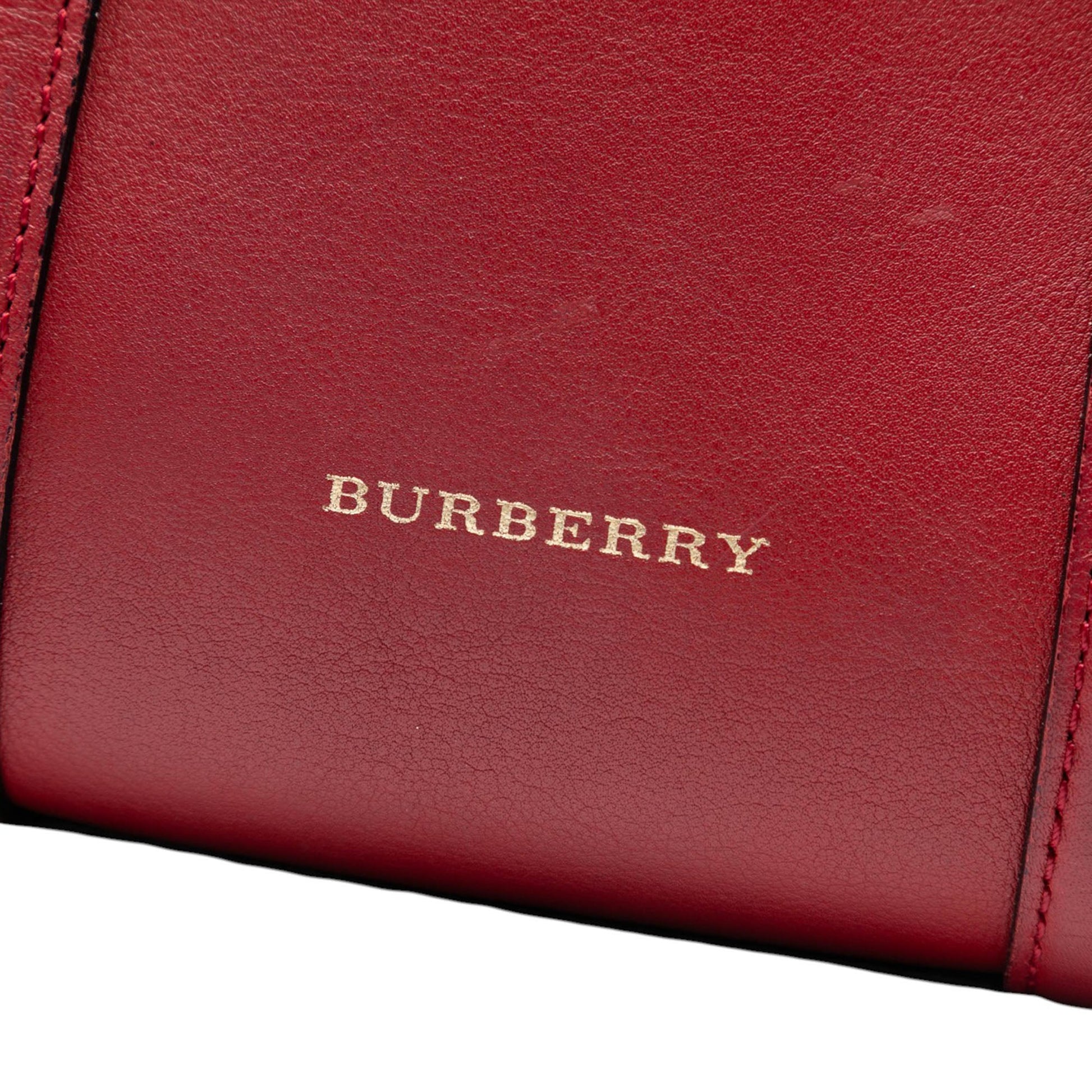 Burberry Small Leather Alchester Bowling Bag