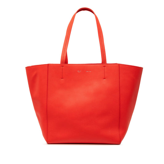 Celine Small Grained Calfskin Horizontal Phantom Cabas Tote