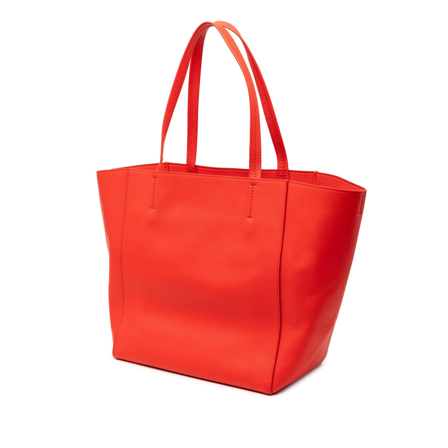 Celine Small Grained Calfskin Horizontal Phantom Cabas Tote