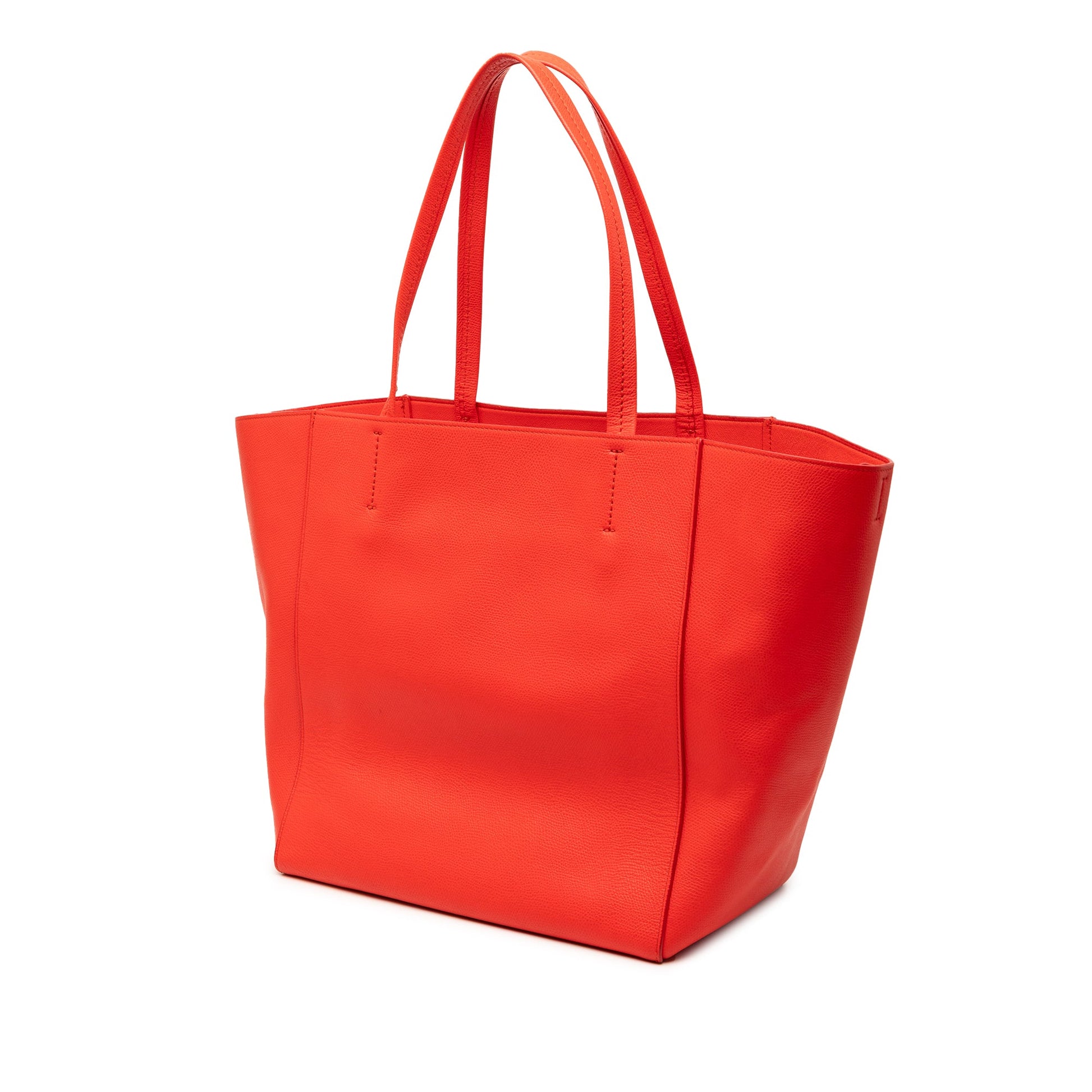 Celine Small Grained Calfskin Horizontal Phantom Cabas Tote