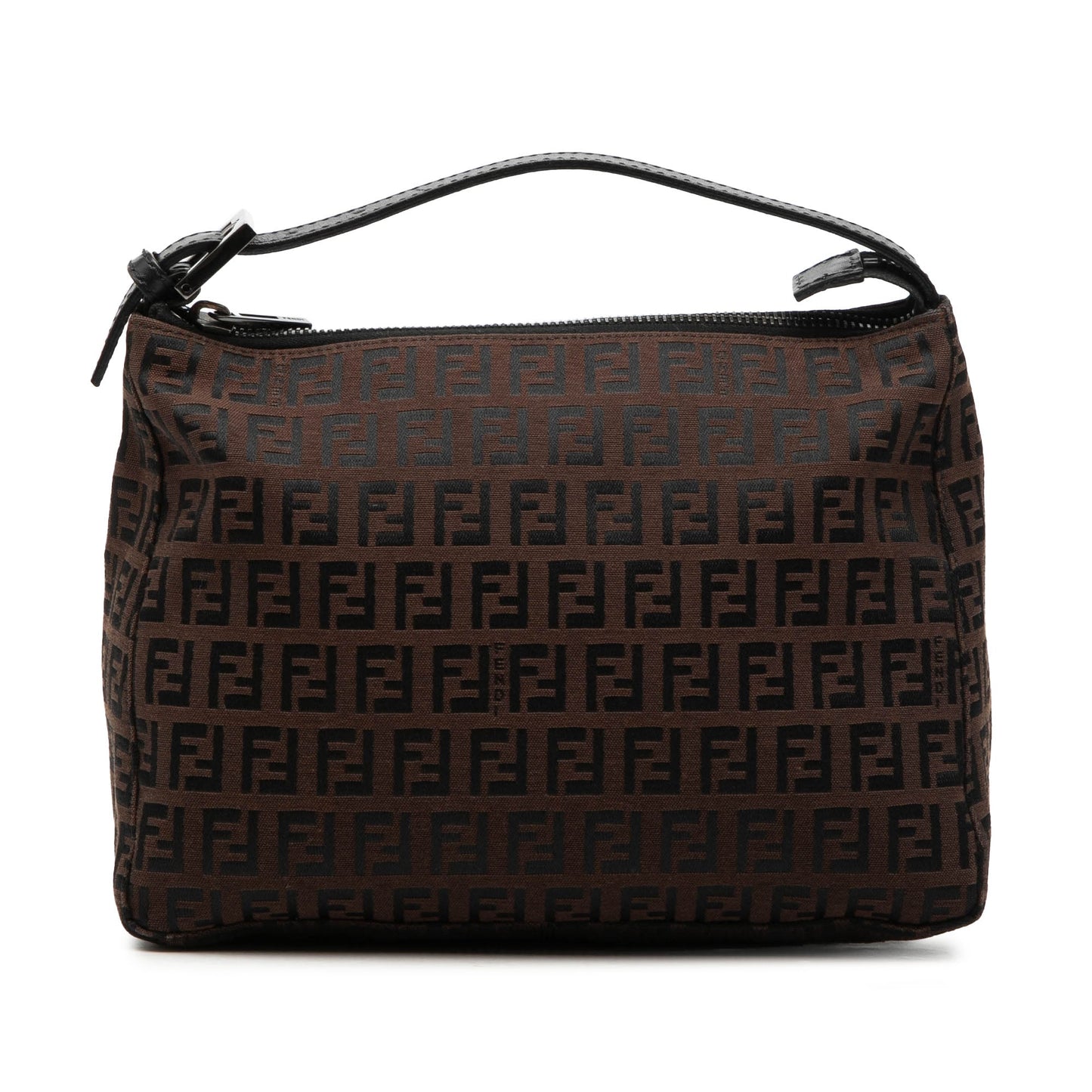 Fendi Zucchino Canvas Handbag