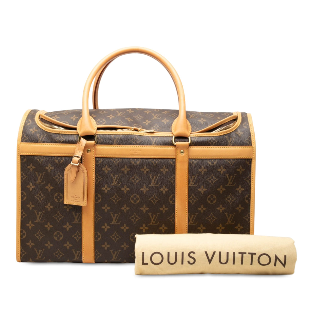 Louis Vuitton Monogram Sac Chien Pet Carrier 50