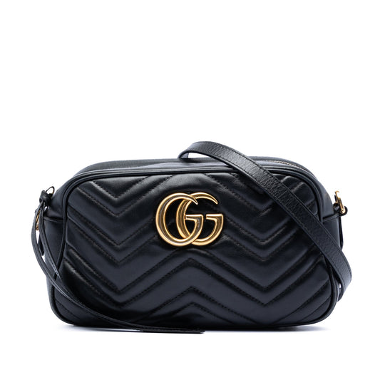 Gucci Small GG Marmont Matelasse Calfskin Crossbody