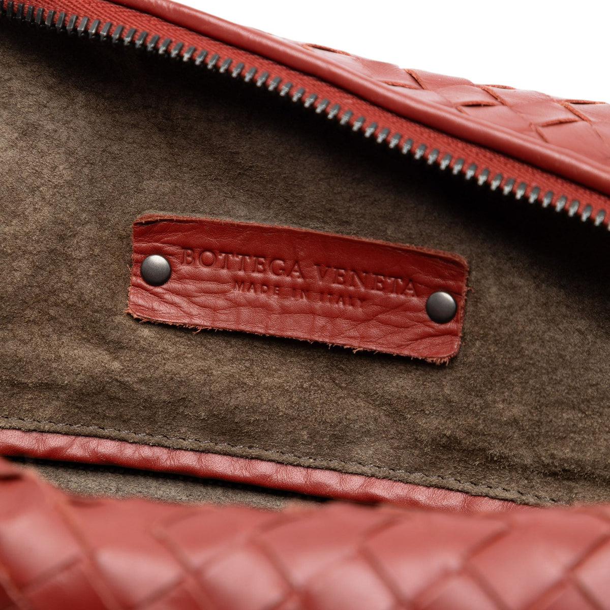 Nappa Intrecciato Boston Bag