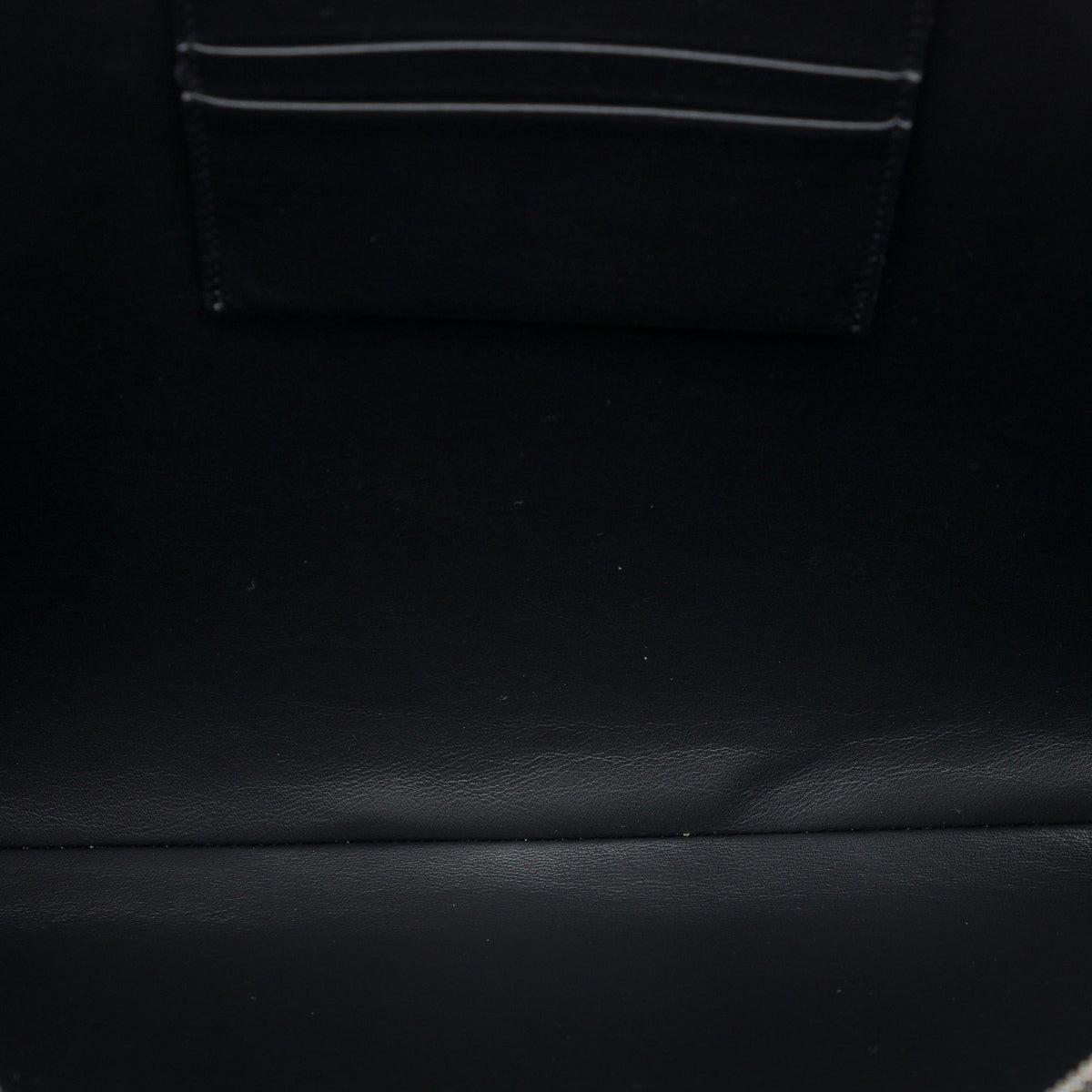 Celine Embossed Leather Logo Clutch