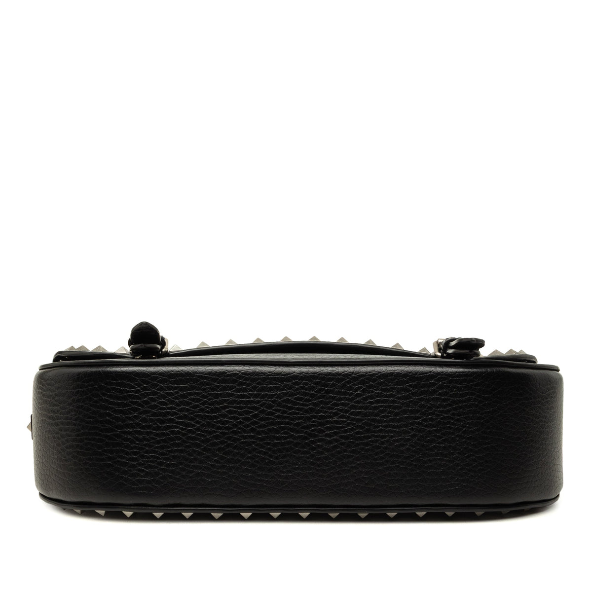 Valentino Leather Rockstud Messenger Bag