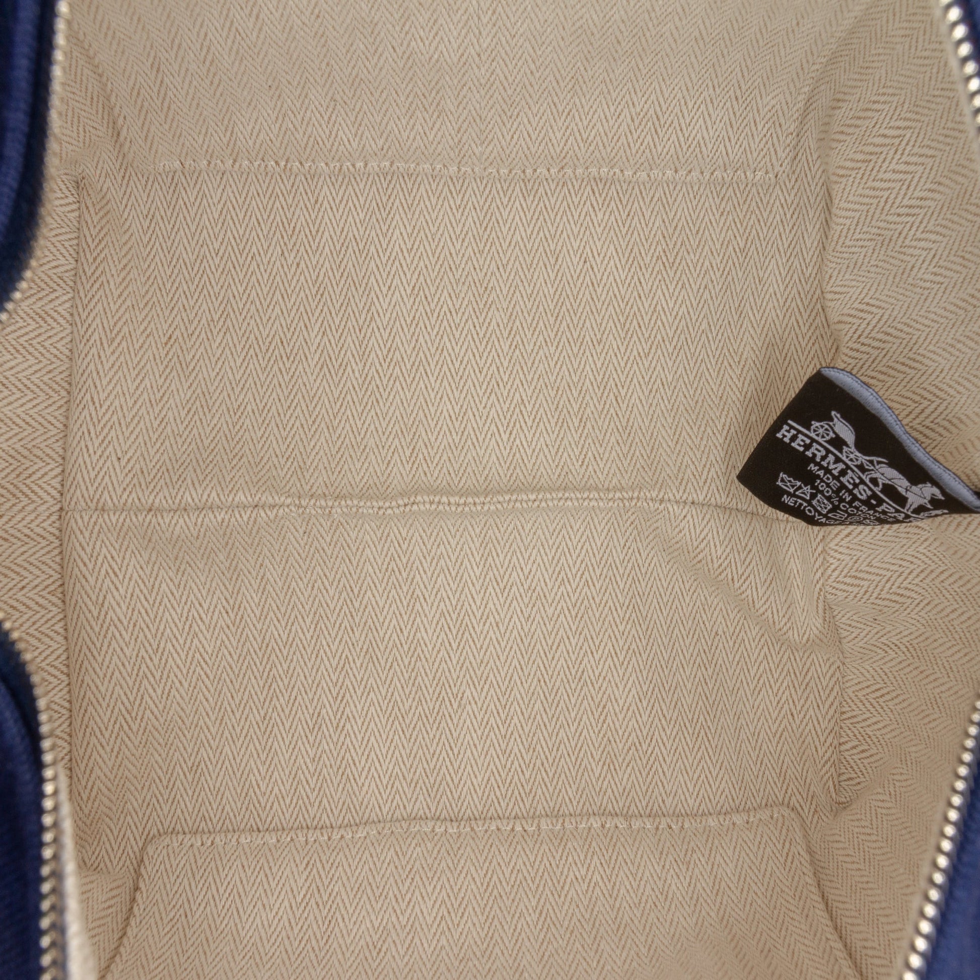 Hermès Small Toile Bride A Brac Case