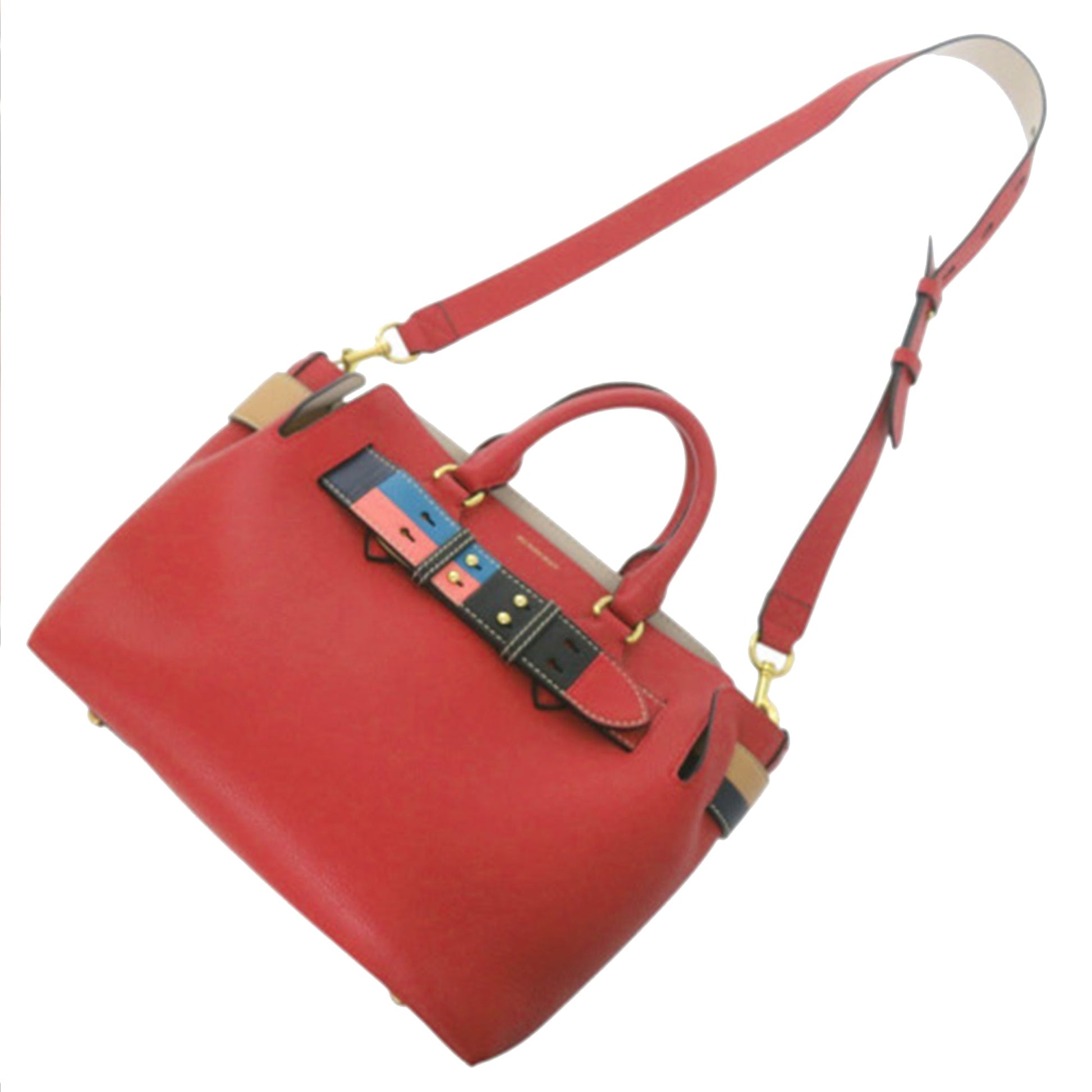 Burberry Small Leather Marais Multicolor Belt Bag
