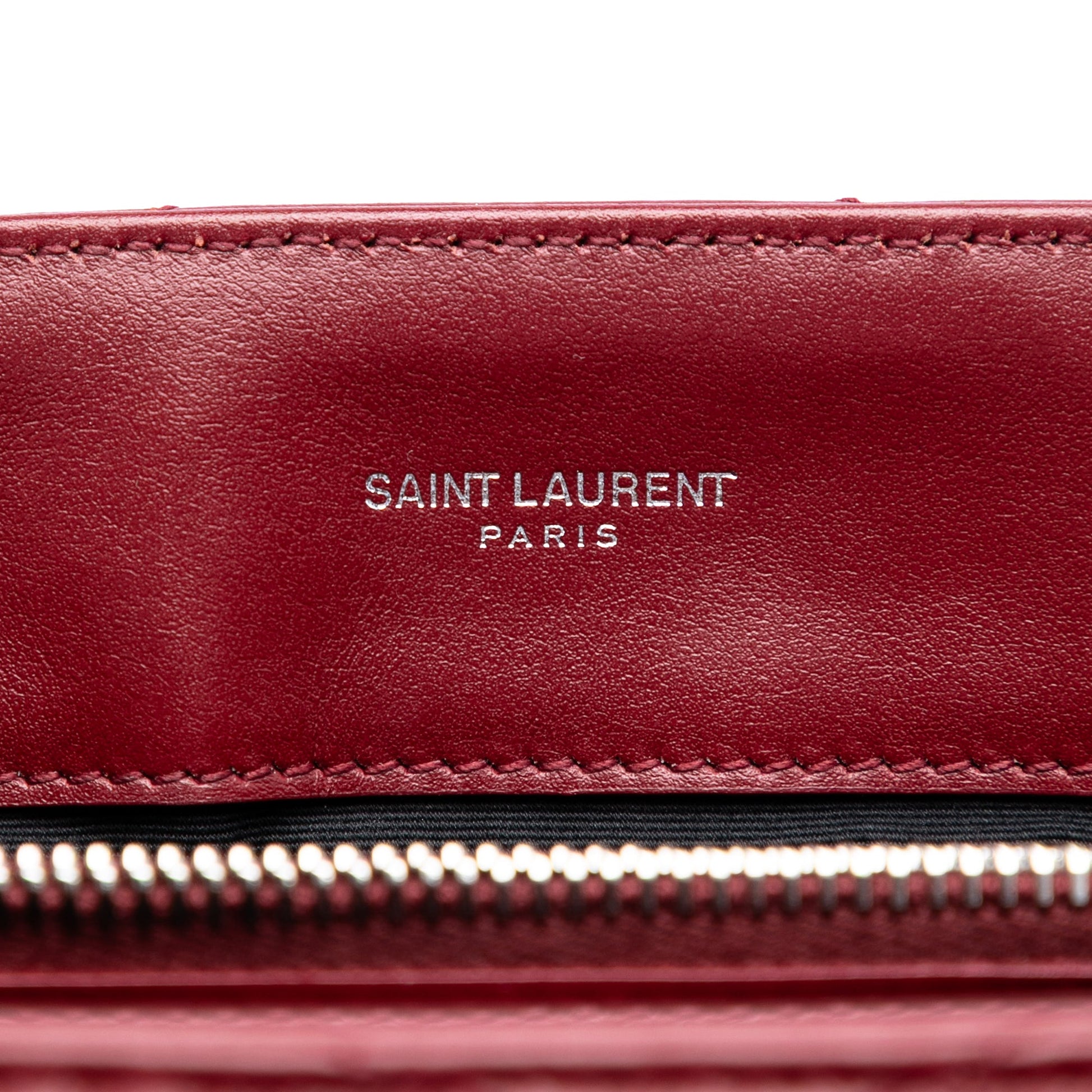Saint Laurent Medium Matelasse Calfskin Monogram LouLou Shoulder Bag