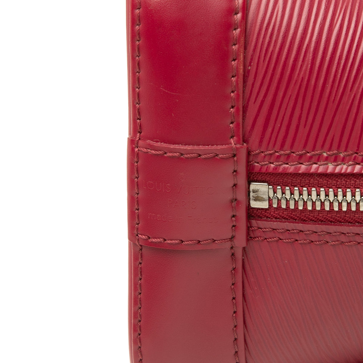 Louis Vuitton Epi Alma PM — Red