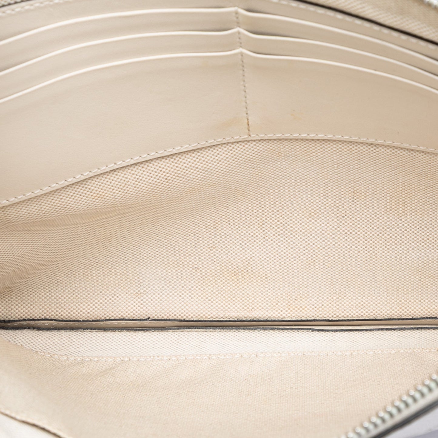 Gucci GG Embossed Perforated Calfskin Wristlet Clutch