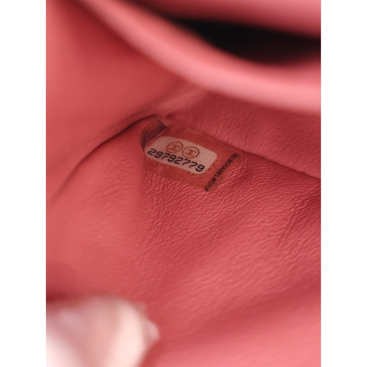 Chanel Quilted Aged Calfskin Reissue 2.55 Flap Belt Bag — Pink