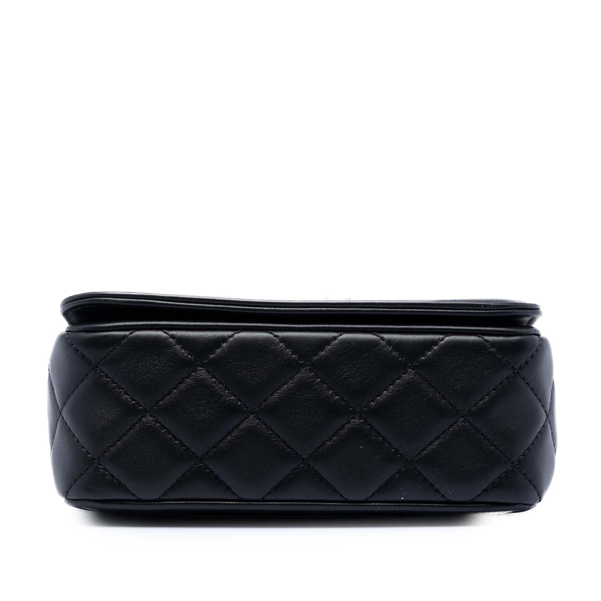 Lambskin Lucky Charms Flap Crossbody