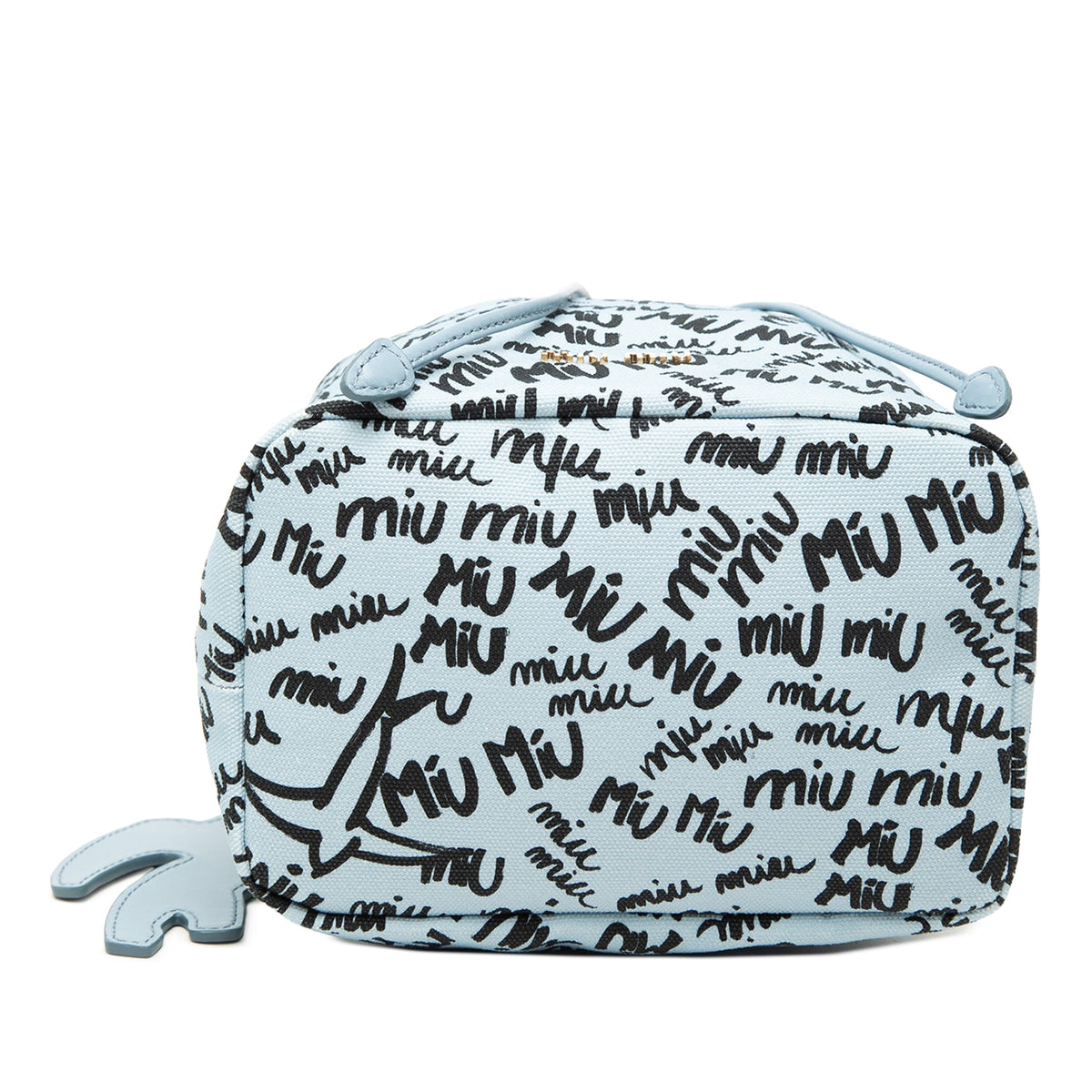 Miu Miu Printed Canvas Drawstring Pouch