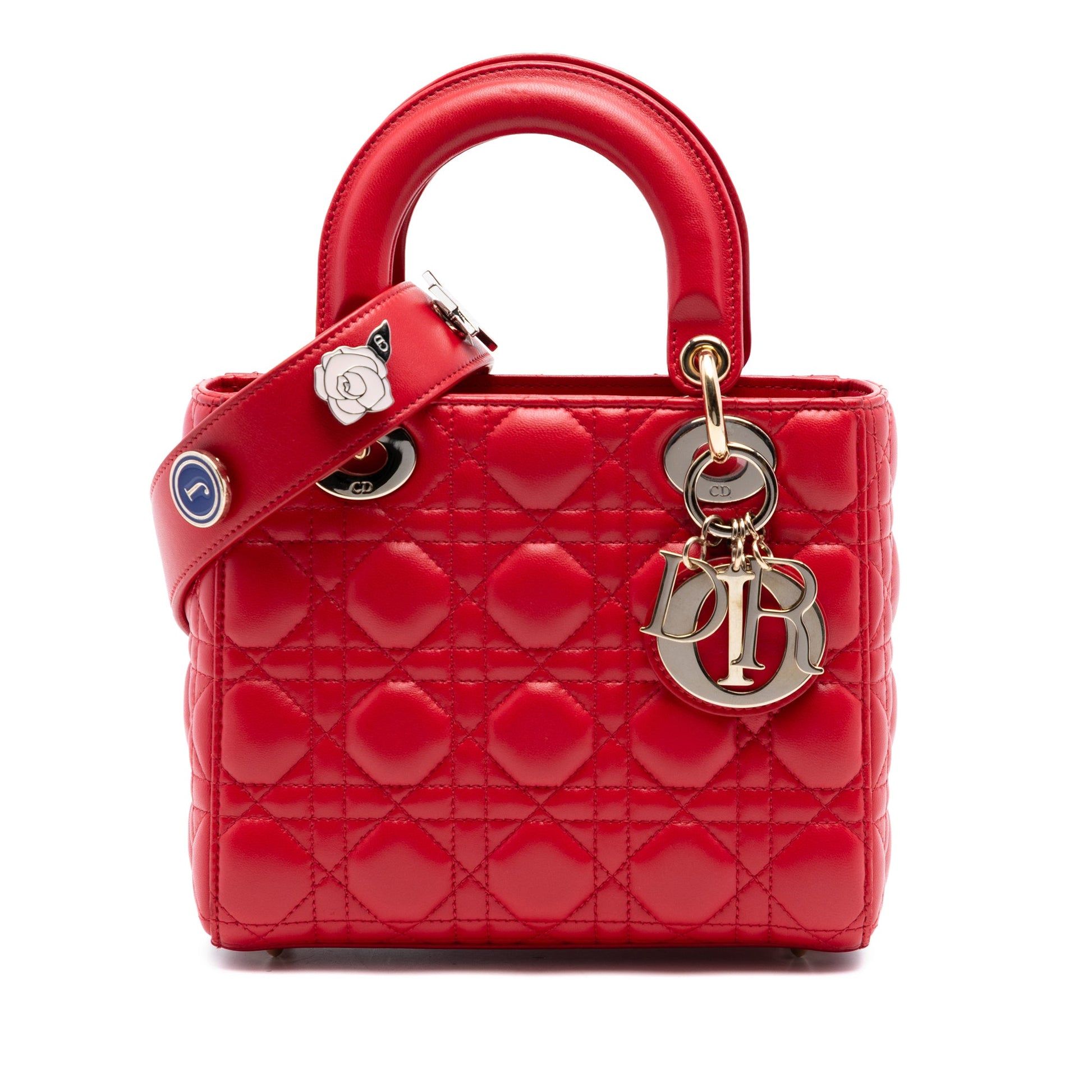 Dior Small Lambskin Cannage My ABCDior Lady Dior