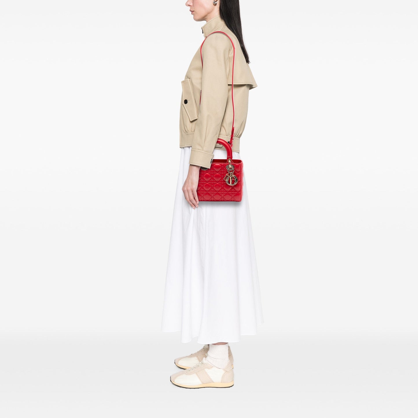 Dior Small Lambskin Cannage My ABCDior Lady Dior