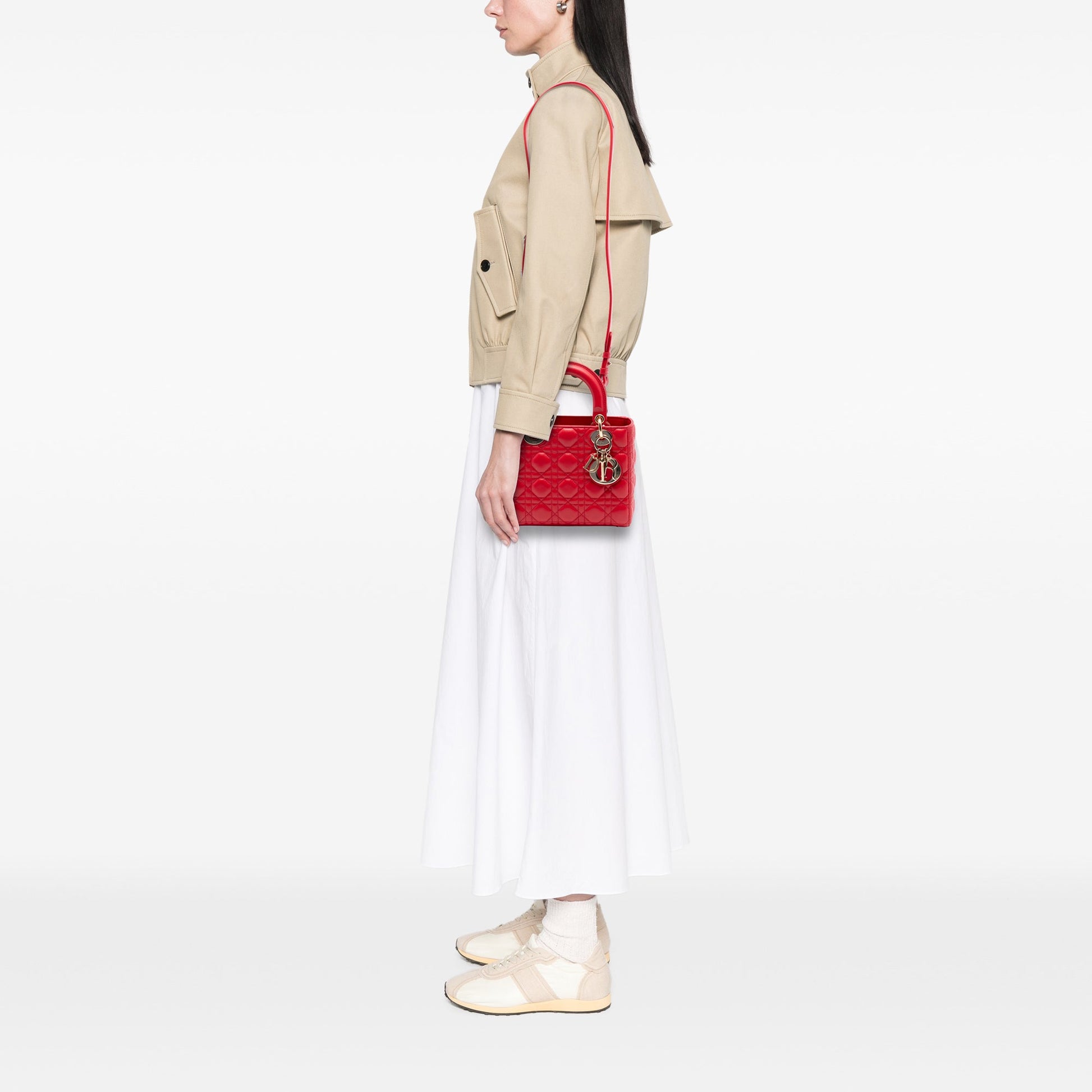 Dior Small Lambskin Cannage My ABCDior Lady Dior