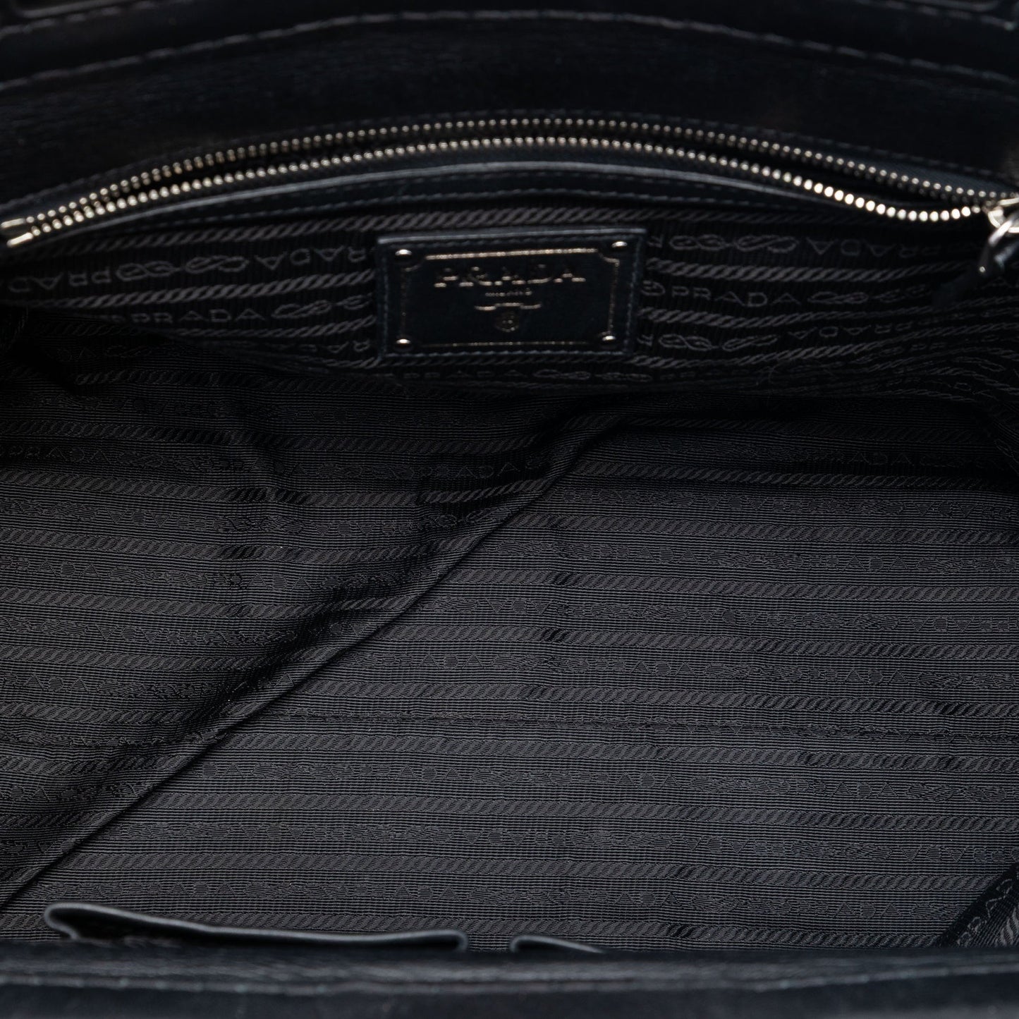 Prada Sfumato Vernice Naplak Frame Satchel