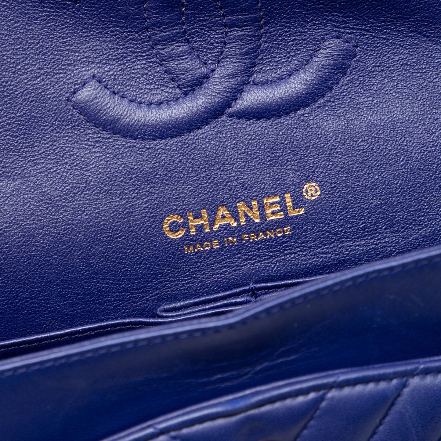 Chanel Medium Classic Chevron Lambskin Double Flap