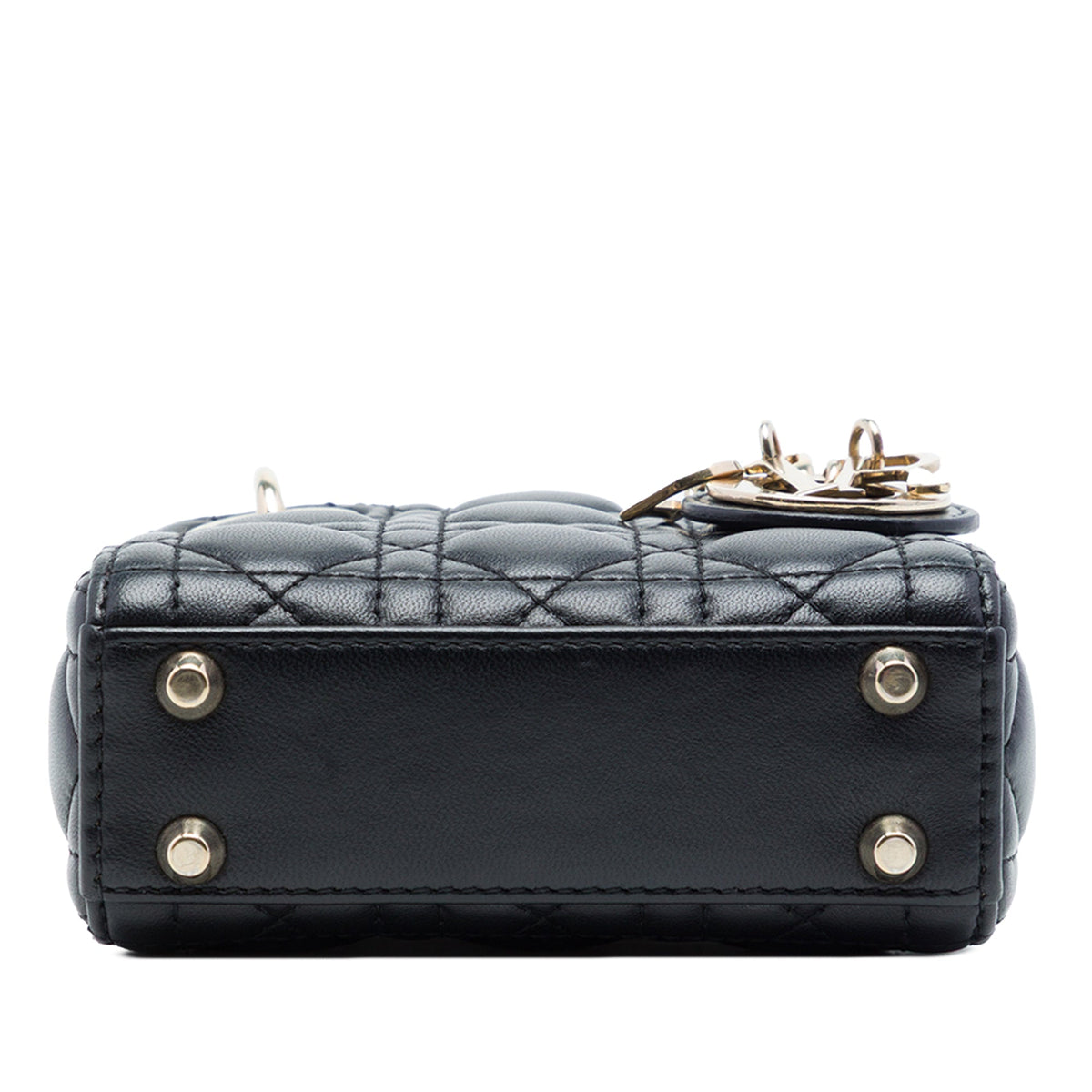 Dior Micro Lambskin Cannage Lady Dior