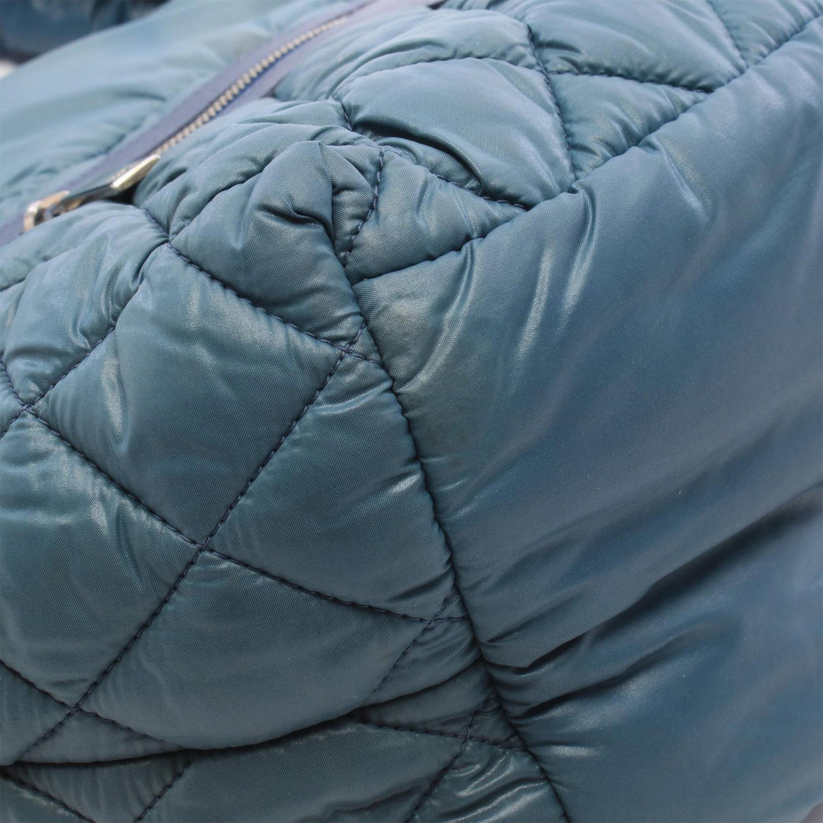 Chanel Small Quilted Nylon Coco Cocoon Tote — Blue
