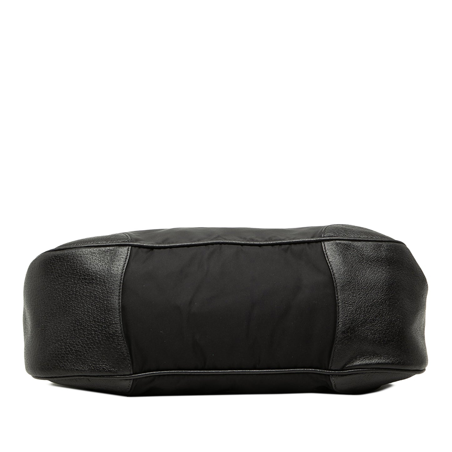 Prada Leather Trimmed Tessuto Satchel