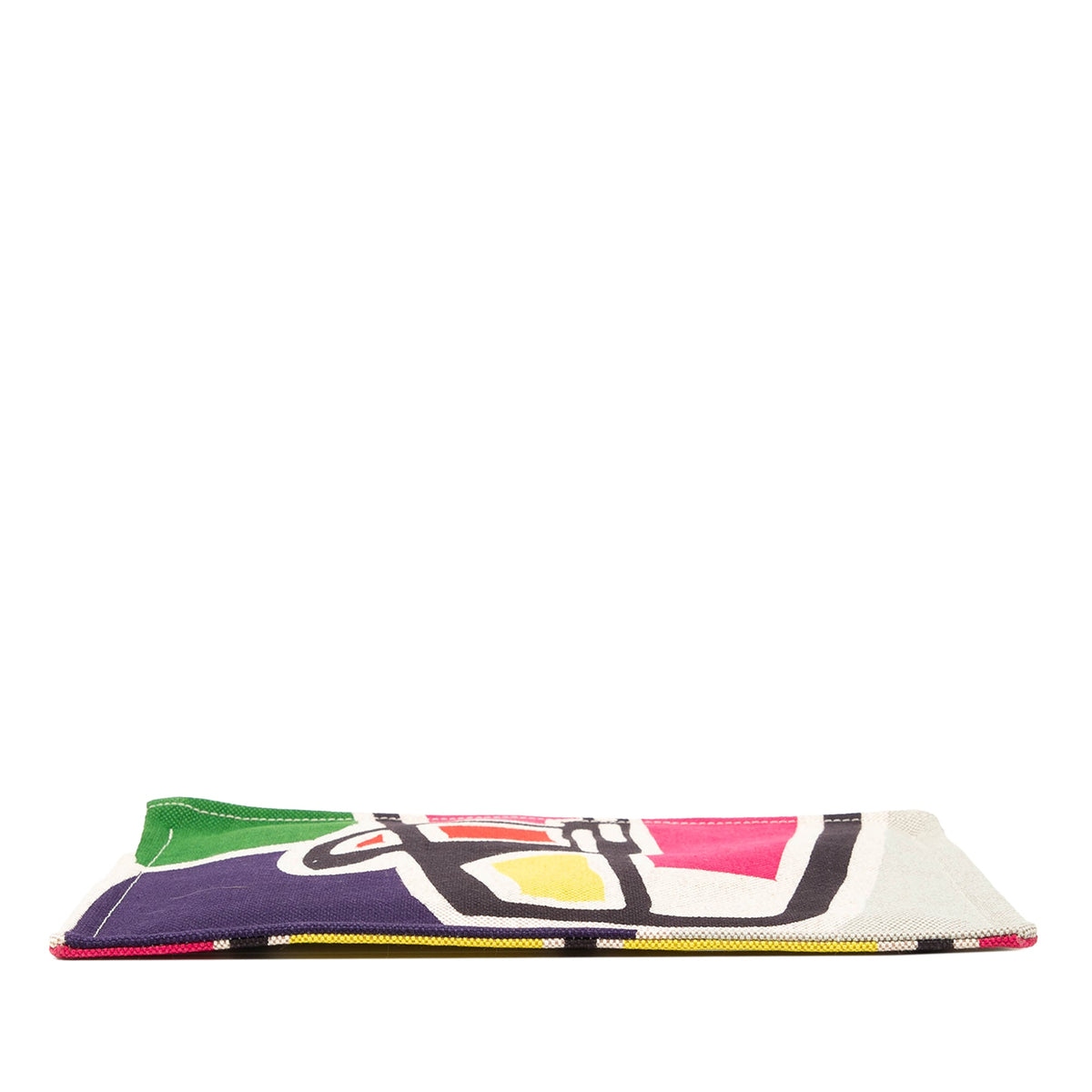 Hermès Toile Flat Waikiki Pouch