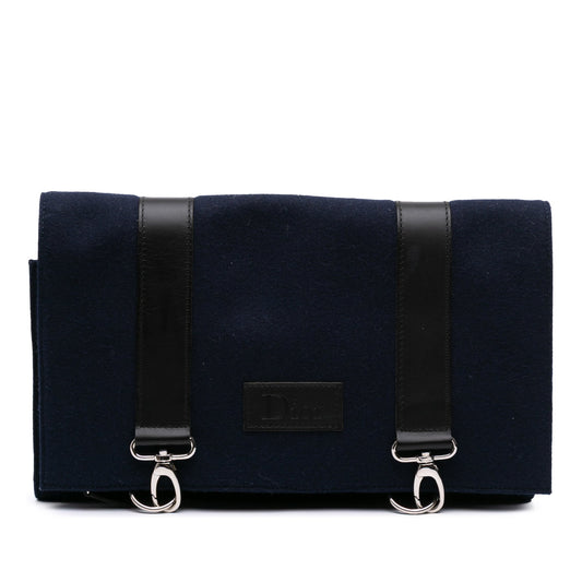 Dior Felt Travel Organizer Clutch