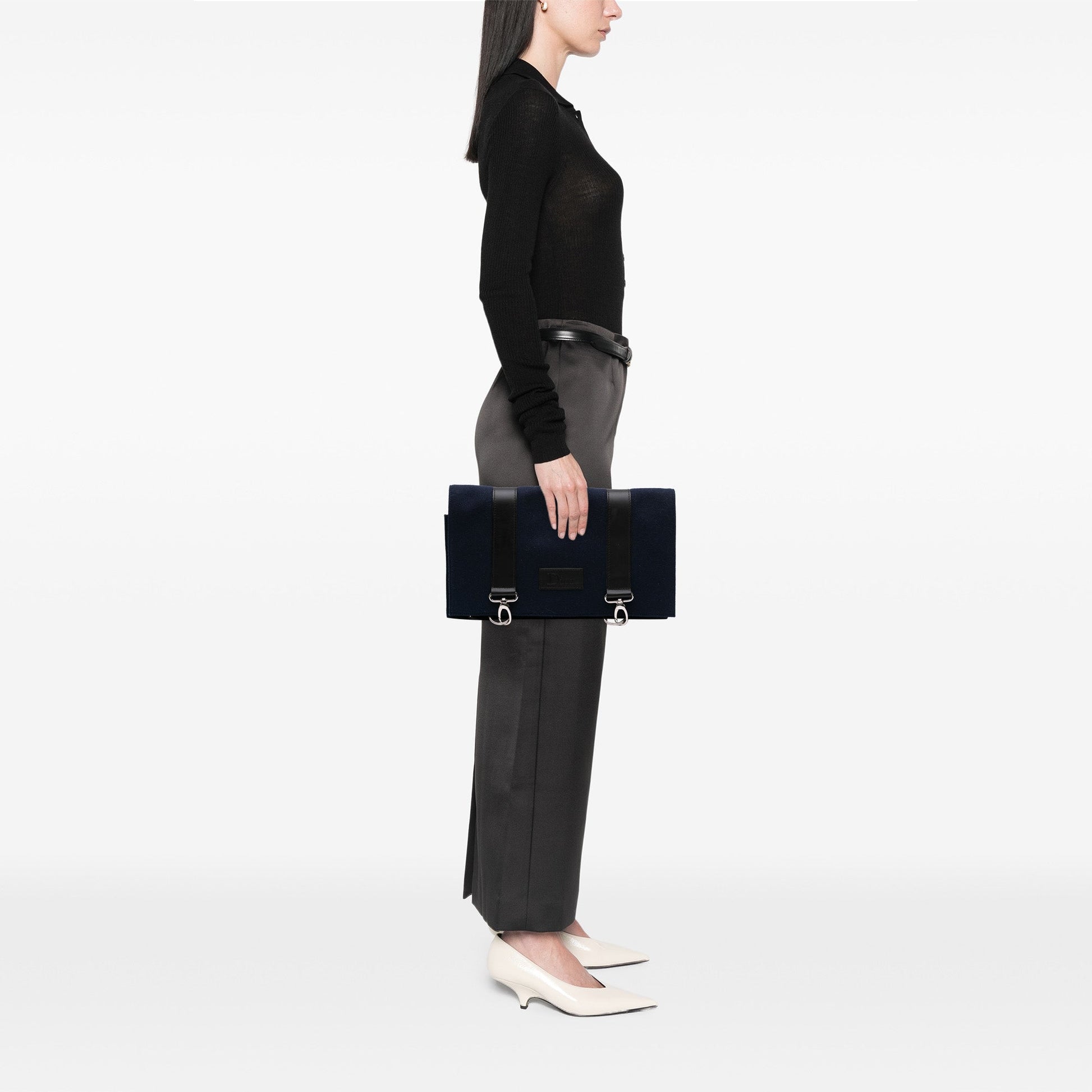 Dior Felt Travel Organizer Clutch