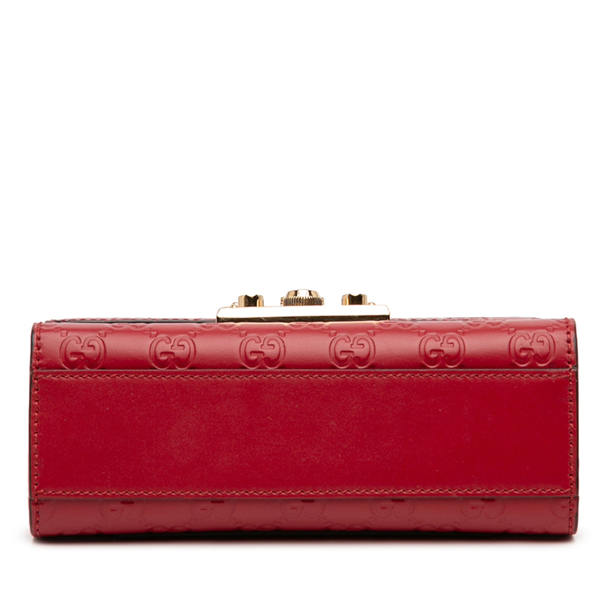 Gucci Small Guccissima Padlock Crossbody