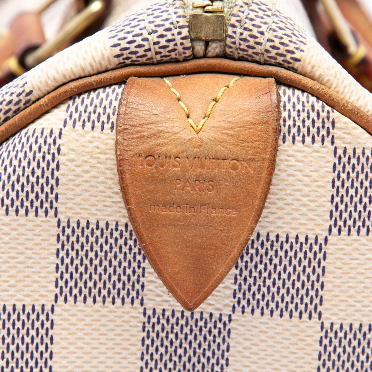 Louis Vuitton Damier Azur Speedy 30 — White