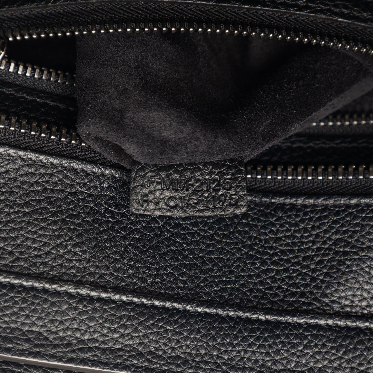 Micro Drummed Calfskin Luggage Tote