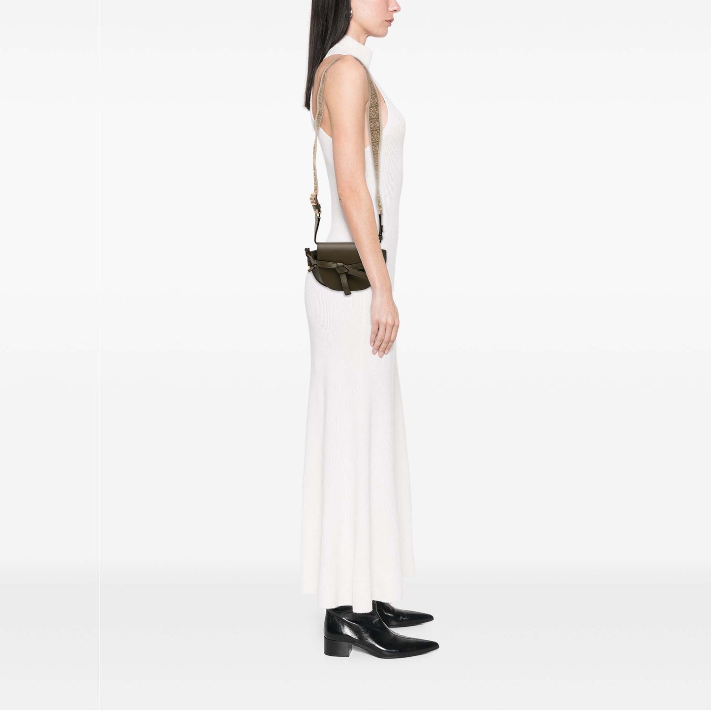 LOEWE Mini Soft Calfskin Gate Dual Bag