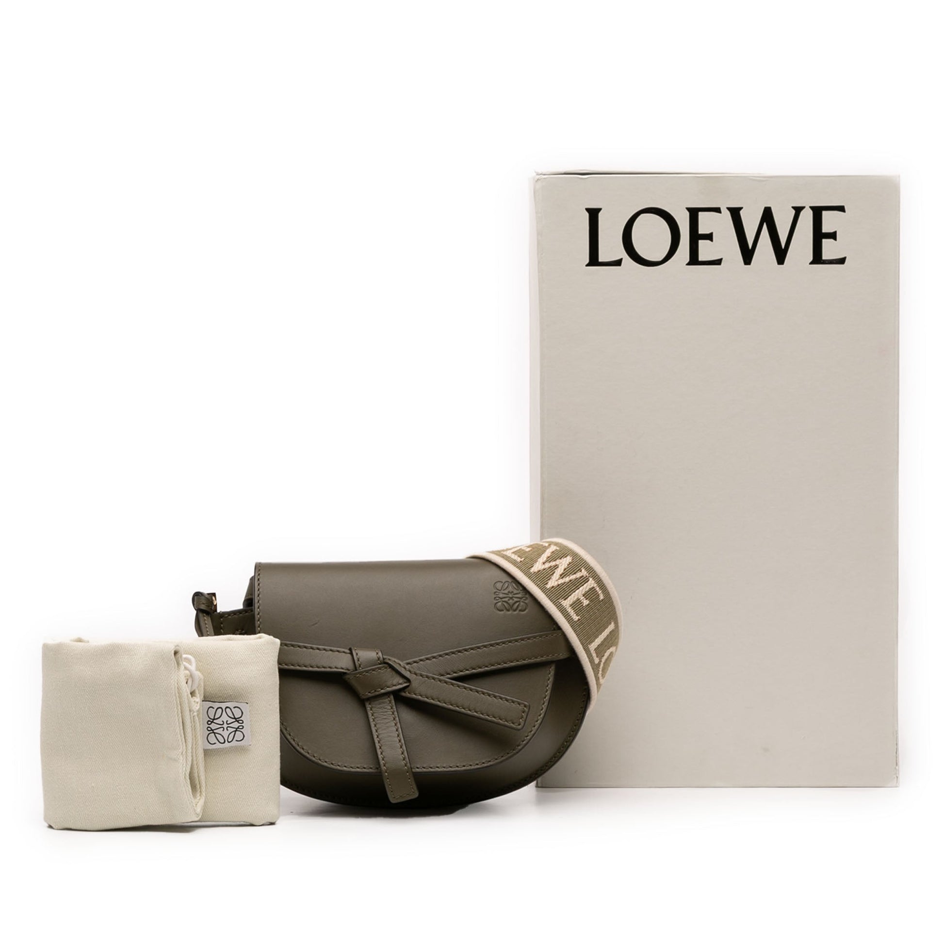 LOEWE Mini Soft Calfskin Gate Dual Bag